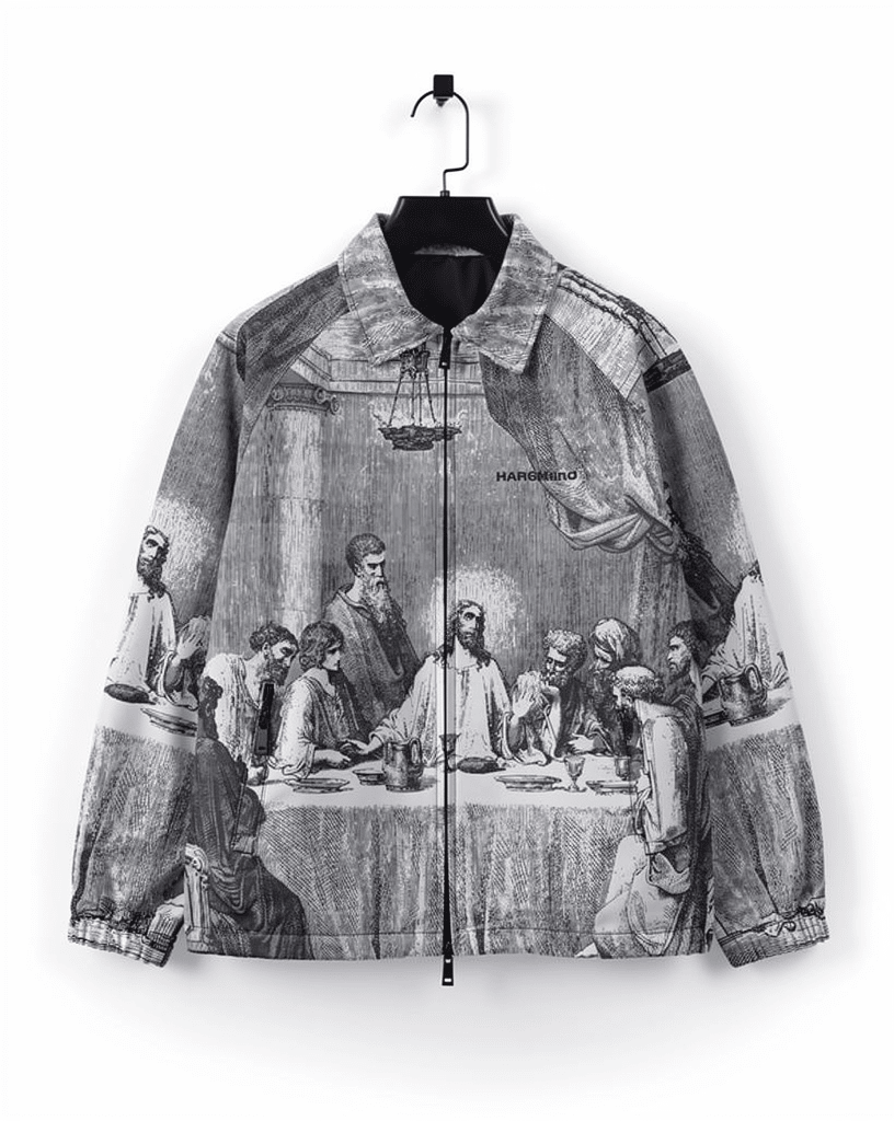 Cristo Última Cena Jacket - chosenworld