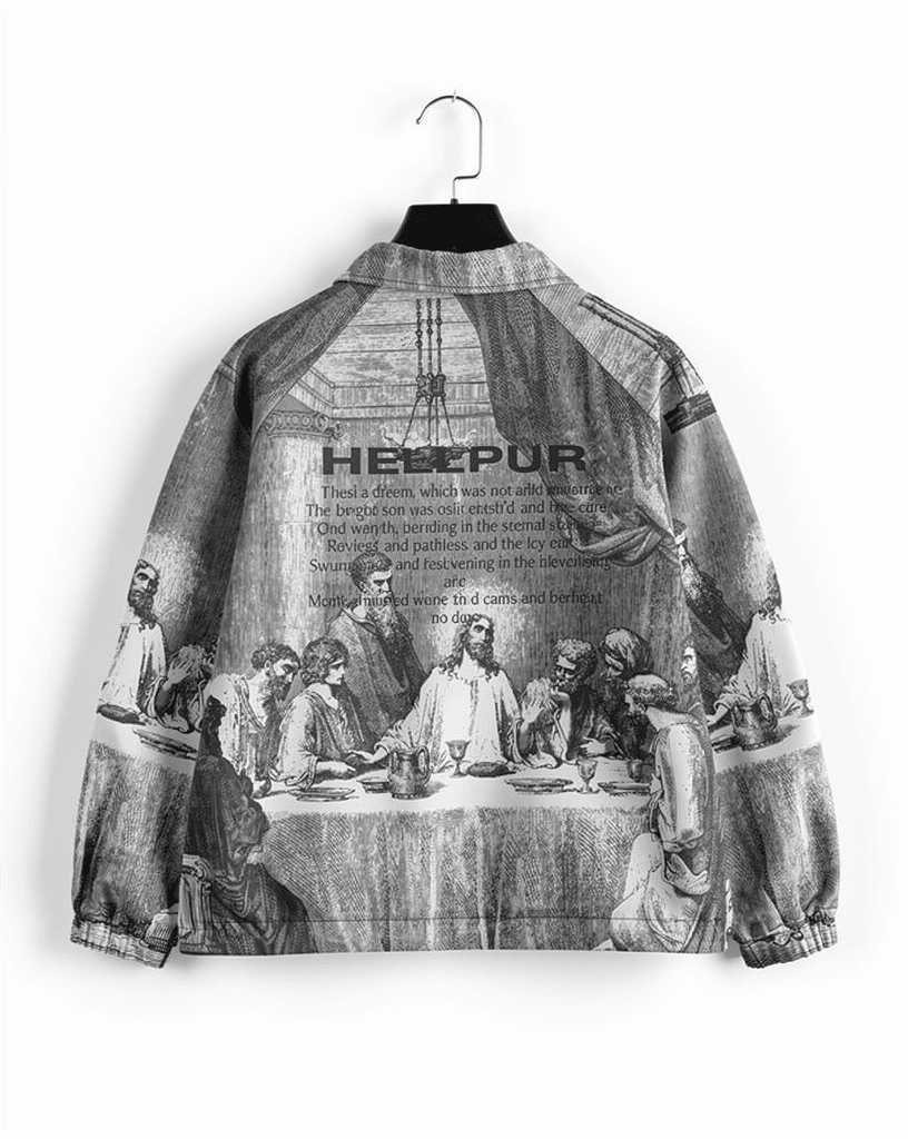 Cristo Última Cena Jacket - chosenworld