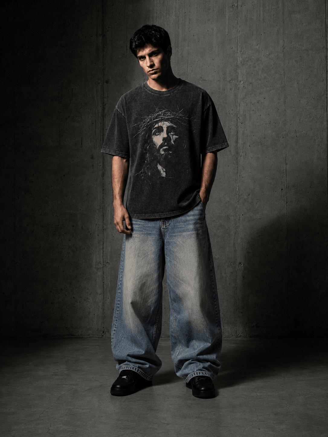 Cristo Washed Tee - chosenworld